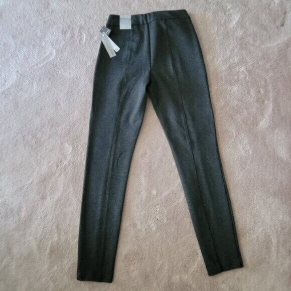 New Reitmans Pants NWT Comfort Modern Stretch Pant Legging Gray Size 4 Petite - Picture 7 of 7